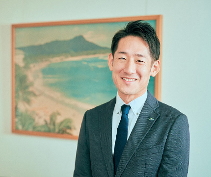 ダイヤ工業代表取締役の松尾浩紀の写真